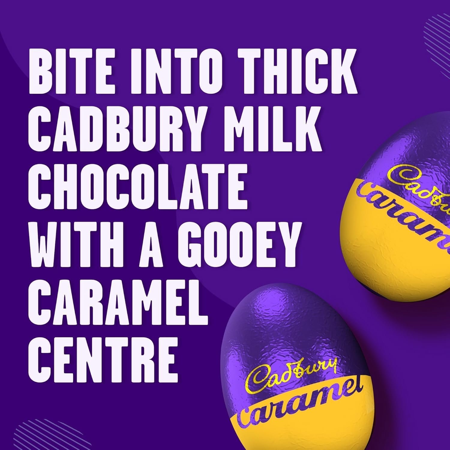 【Clearance Sale】Cadbury Caramel Egg Single (Pack of 48). Easter, Egg Hunt, Thank you Gift, Present, Caramel Filled Chocolate Eggs OFFICIAL - Image 4